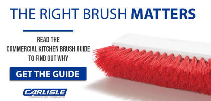 Carlisle Commercial Kitchen Brush Guide