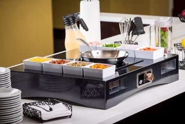 Dress Up Your Buffet or Catering Service with an Induction Action Station