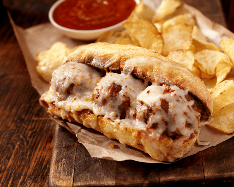 Meatball Sub Sandwich